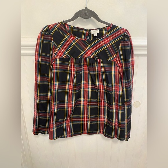J. Crew Tops - J. Crew Multicolor Plaid Shirt